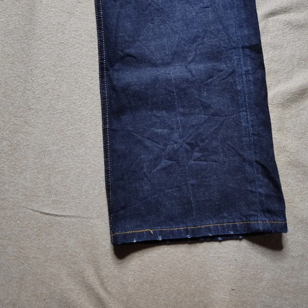 Levi's 527 Men's Slim Fit Bootcut Jeans Dark Wash Size 42x30 Cowboy Ranch